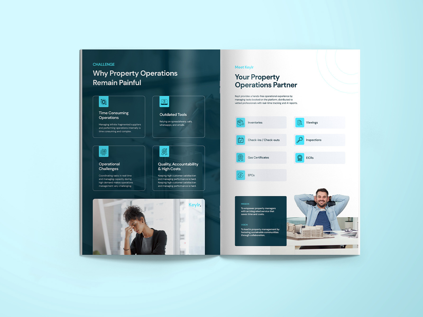 Example of Company Profile & Brochure Design