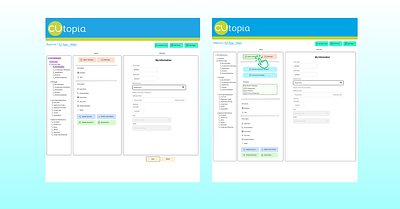Cutopia EZ-App – Desktop Software for Community Banks back office software banking software finance loans ui
