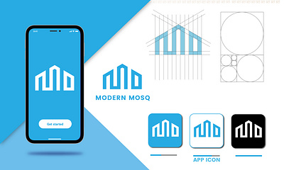 Modern mosq minimal logo branding business branding design flat logo geometric logo design graphic design illustration logo logo design minimal logo minimalist logo modern logo ui ux vector