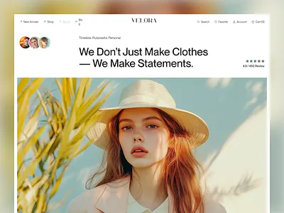 Clothing E-Commerce Web Design beauty clothes cotton e commerce ecommerce hat landing page marketplace online shop online shopping shop shopify shopping ui ui design web design website