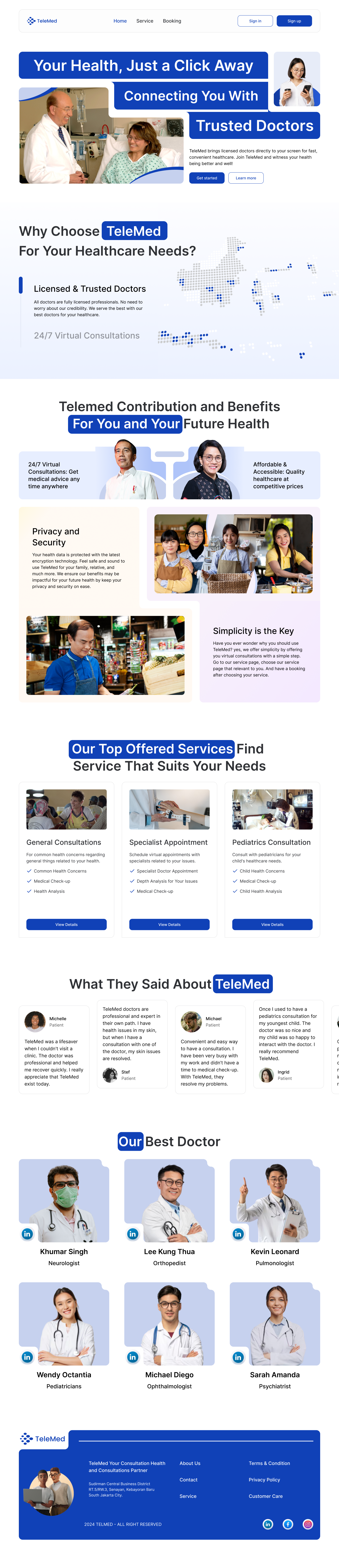 Telemed web design 3d animation app appdesign branding design graphic design illustration logo motion graphics ui uidesign ux uxdesign