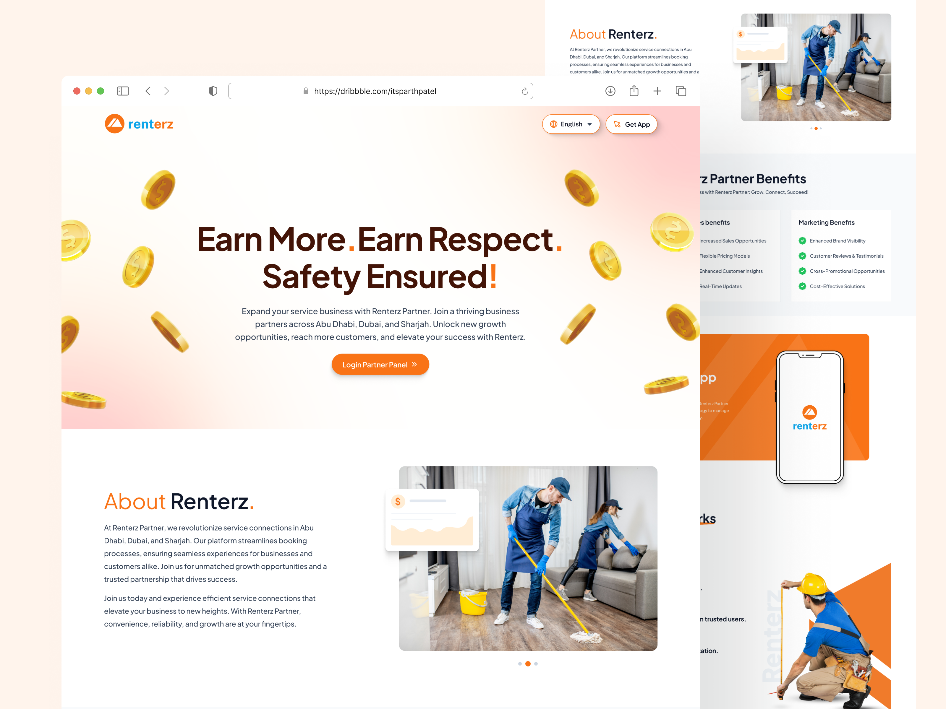 Example of Website Design | UI/UX Design