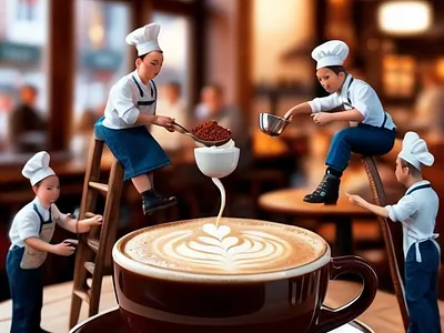 изображение для кофейни
