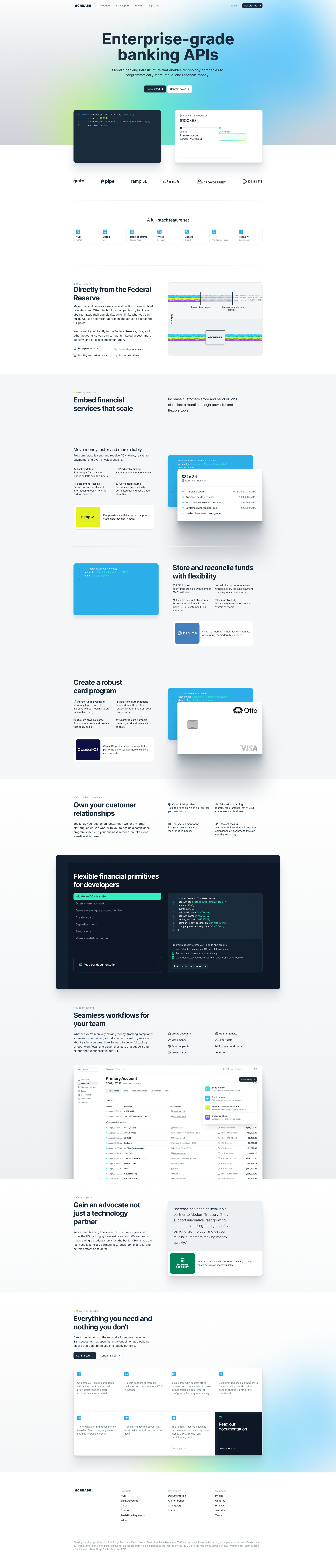 Example of Clean & Responsive UI Web Design