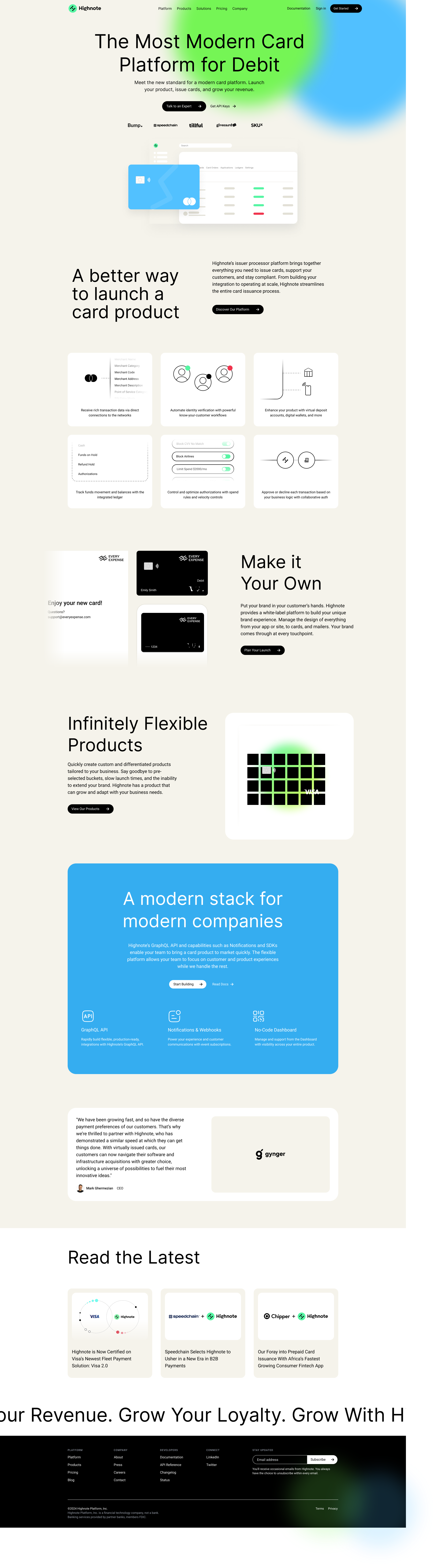 Example of Clean & Responsive UI Web Design