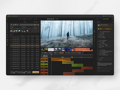Audio Design Desk – DAW UI Redesign aiux audiodesign darkui daw design system designer freelance musictech productdesign saasdesign sound design ui inspiration uidesign uxdesign webapp