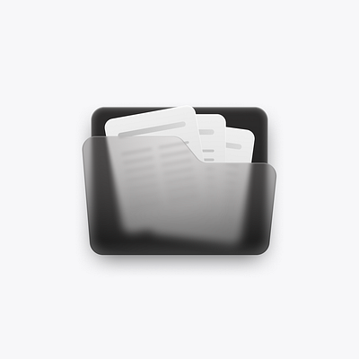 Folder Illustration on Figma 3d icon figma icon illustration
