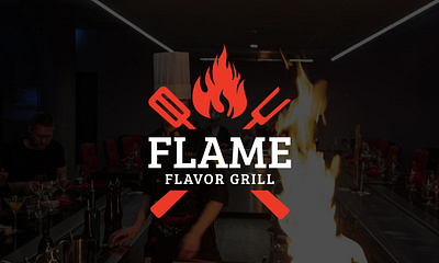 Flame Logo | Grill Logo | BBQ Logo bbq logo bbq truck logo bold food logo cookout logo custom grill logo fire logo flame logo food truck logo grill logo grilling business logo hot sauce logo logo family jr meat brand logo restaurant logo rustic food logo smokehouse logo smoky logo design spicy logo design steakhouse logo