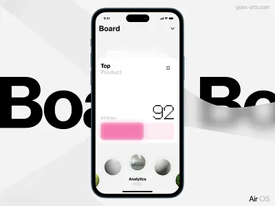 Top Product air dashboard design homepage illustration interface ios iphone mobile os ui