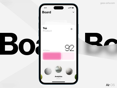 Top Product air dashboard design homepage illustration interface ios iphone mobile os ui