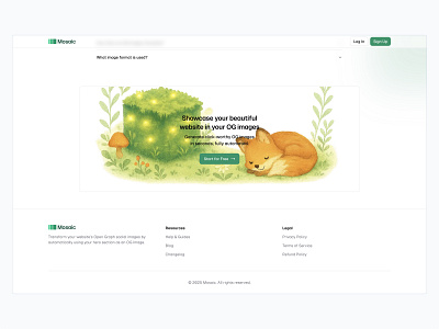 Footer Section 🌿 cta design footer header landing landing page minimal saas ui web design