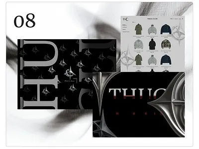 Fashion website redesign - Thug Club