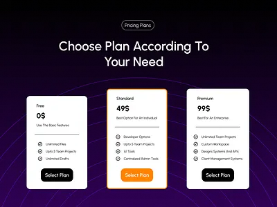 Daily UI 030 - Pricing Plans app cards daily 100 challenge daily ui daily ui 30 design desktop figma payment pricing pricing plans ui ux web