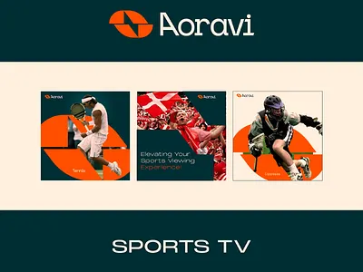 Aoravi Sports Channel Branding athletic visuals brand direction broadcast identity corporate branding creative direction dynamic layout energetic mood entertainment logo lacrosse design logo concept media design modern typography motion graphics sleek aesthetics sport interface sports branding tennis branding tv network vibrant palette visual identity
