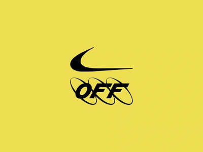 OFF Orbit x Swoosh Energy brand mashup dynamic concept energetic visuals fashion crossover fashion graphics graphic fusion hype design logo hybrid modern branding off orbit off typography orbit identity sneaker branding streetwear vibe swoosh energy swoosh remix techwear branding visual motion yellow backdrop youth energy