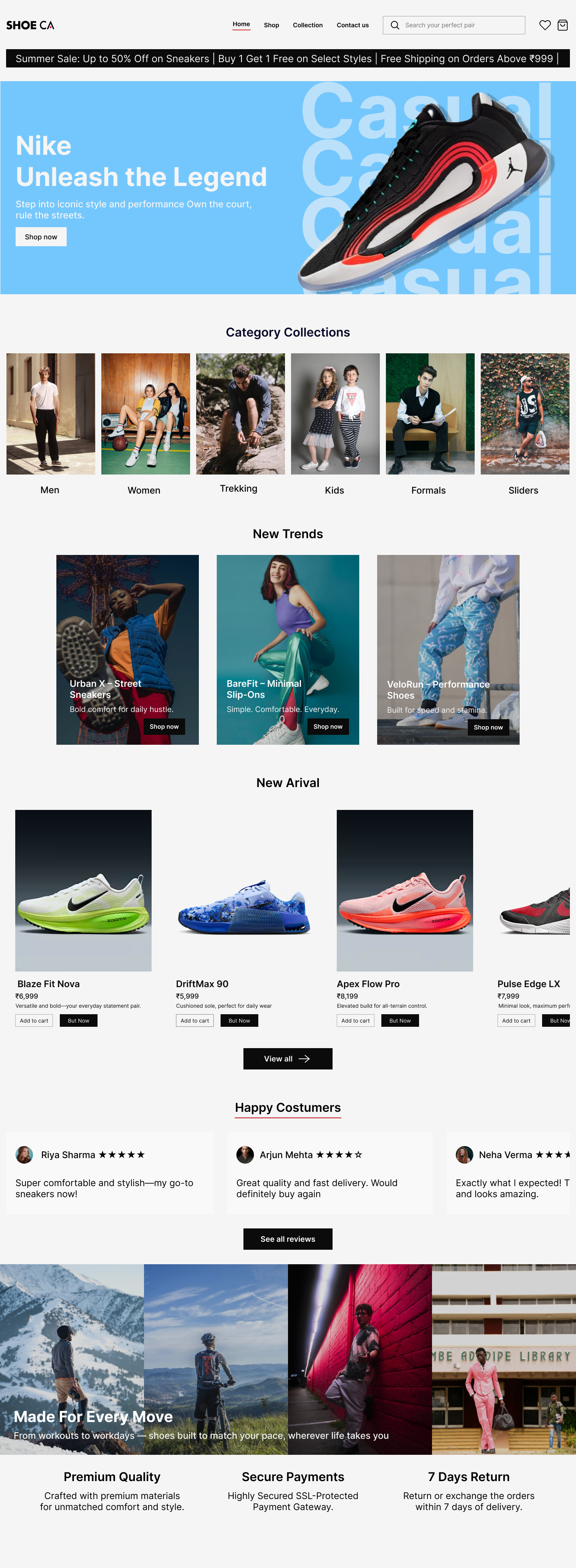 Example of Web And App Design