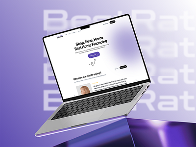 Modern Mortgage Website – UI/UX by Designkast | Finance Web App professionaluxservices