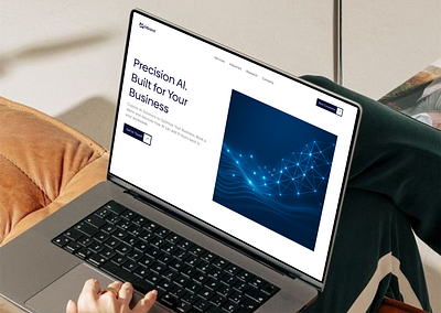 Miniml Ai Website UiUx Design ai website ai website design design ui ui design uiux ux design website website design website designer