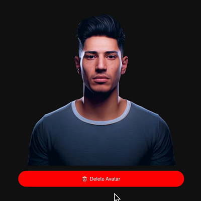 Avatar deletion interaction 👤 animation design experience framer graphic design ui visual identity