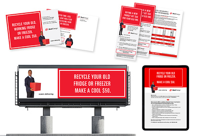 Excel Energy Campaign billboard branding campaign energy