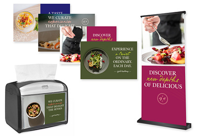 The Good Eating Company - 2025 Campaign branding delicious food photography