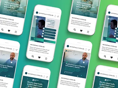 Instagram Ad Design for Healthcare Brand creative design graphic design instagram ad design instagram feed design instagram post design linkedin ad design linkedin post design meta ad design meta post design social media ad design social media branding social media design social media post design