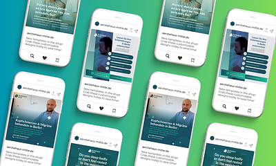 Instagram Ad Design for Healthcare Brand creative design graphic design instagram ad design instagram feed design instagram post design linkedin ad design linkedin post design meta ad design meta post design social media ad design social media branding social media design social media post design
