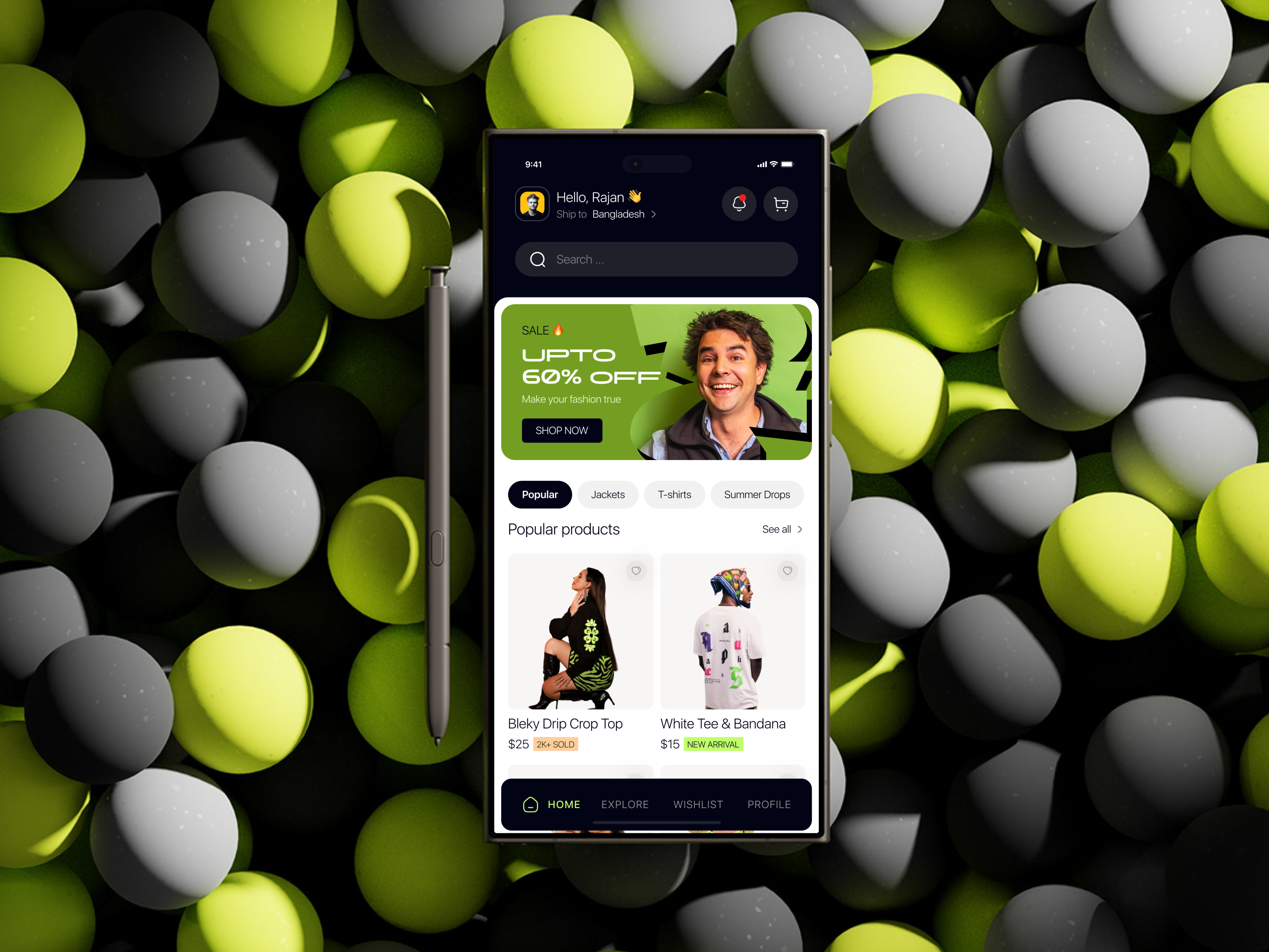 Example of Mobile App Design (30 Screens)