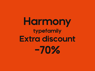 Harmony typefamily discount -70% on creativemarket. branding creativemarket font font design fontfamily for sale geometric harmony minimal minimalist sale sell typeface typefamily typography
