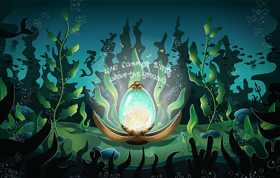 Underwater secrets art direction