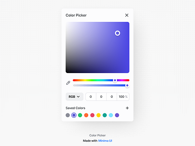 Color Picker color picker components design designkit picker ui ui design uikit uiux user experience user interface ux ux design web design