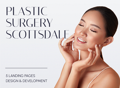 Landing Pages - Plastic Surgery Clinic - Design & Development design graphic design landing page marketing