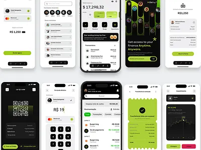 ClickPay project Open* creative design designer interactive ui ux