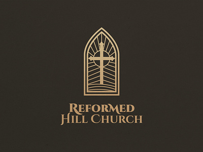 Classical Church Logo (Not in Use) antique badge branding church classical coat of arms crest design emblem engraving gold heraldry illustration logo logotype retro vector vintage