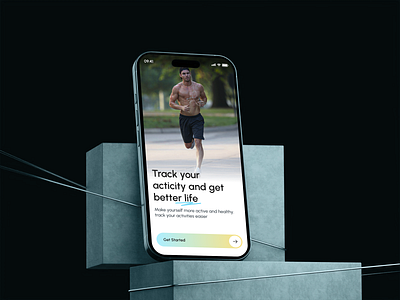 Smart Watch- Fitness Tracking App design e commerce figma fitness app fitness smart watch app graphic design ios motion graphics smart watch smart watch app ui user interface ux