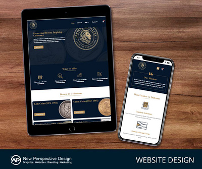 RFQ Coin Store Designed for Jardine web design