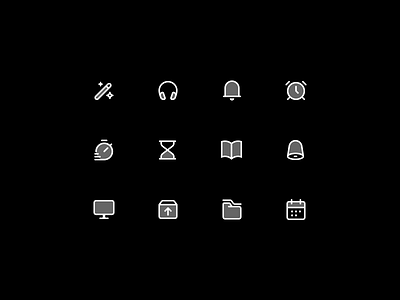 New Doutone Icons 🗯️ add square alarm clock book 02 calendar 03 computer digital clock doutone icons folders headphones icon icon design icon library icon pack icon set iconography icons magic wand 05 unarchive 03