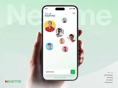 Google Nearme - Quick Help UX/UI Design Concept animation app design booking app community app design google nearme home services interaction design location app map mobile app mobile ui motion graphics nearby on demand service quick help service app ui ui design uxui
