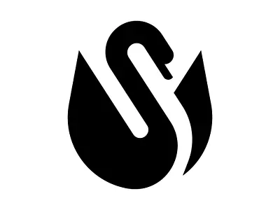 Swan#4 branding flat illustration logo mark minimal swan vector vietnam