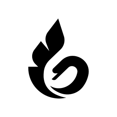 Swan #7 branding flat icon illustration logo mark minimal swan vector vietnam