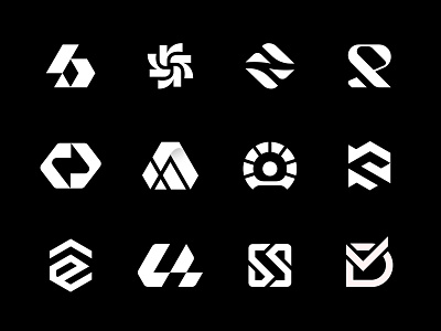 Logo Design Collection alphabet brand identity branding custom design fintech identity letter logo logo designer logo icon logo mark logodesign logos saas tech type typography