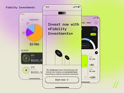 Investment Mobile iOS App Design app app design concept app design template dashboard dashboard design design finance finance app fintech investment investment app mobile mobile app mobile ui modern design online ui ux