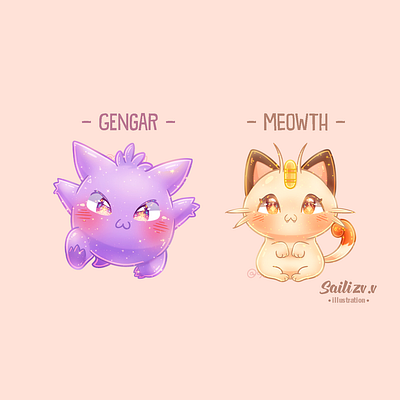 Fanart Art Pokemon By sailizv adorable adorable lovely artwork concept creative cute art design digitalart illustration