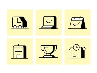 Goblee Icons | Iconography agenda icon branding calendar icon computer icon duotone icons icon system iconography icons illustration illustrator line icon logistics icon monitor icon monoline monoline icons office icon shipping icon truck icon vector winner