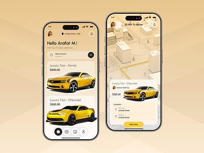 Taxi Booking Mobile App app clean design driver ill illustration interface lyft map view onboarding order order process payment method taxi app taxi booking taxi booking app uber uber app