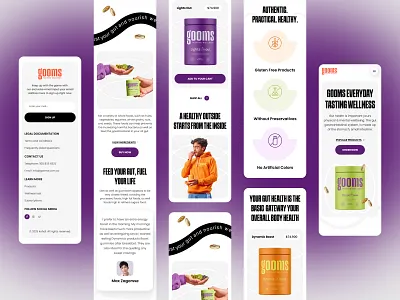 Wellness Supplement - Ecommerce - Web design - Landing page design funnel ecommerce design ecommerce landing page funnel design graphic design homepage design label design landing page landing page design packagingdesign poster design print design responsive design supplement supplement label ui design ui ux design ux design web design wellness