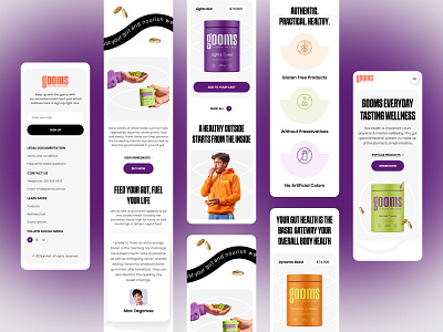 Wellness Supplement - Ecommerce - Web design - Landing page design funnel ecommerce design ecommerce landing page funnel design graphic design homepage design label design landing page landing page design packagingdesign poster design print design responsive design supplement supplement label ui design ui ux design ux design web design wellness