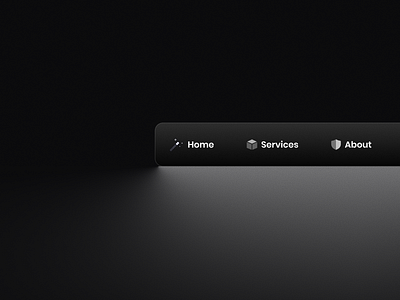 Navbar Minimal Design animation apps bar bottom bar clean darkmode devdock interface lightmode menu minimal mobile navbar navigate navigation tab bar tabs texture ui