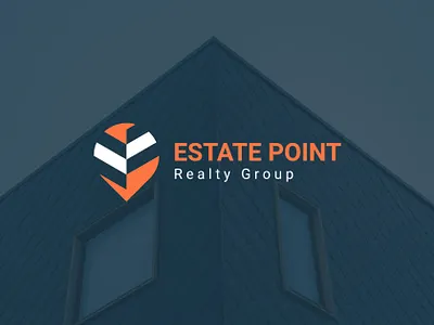 Estate Point Brand Identity Guideline brand identity brand logo branding building logo construction logo estate point logo home logo house logo location logo logo design logo mark modern logo mortgage logo property logo real estate logo realty logo rent logo