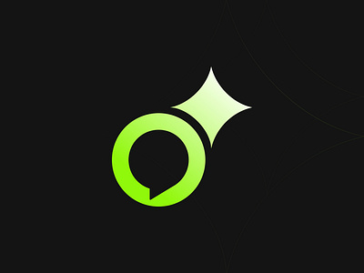 AI Logo Concept ai ai logo app logo artificial intelligence branding chatbot logo chatting design graphic design illustration logo solution